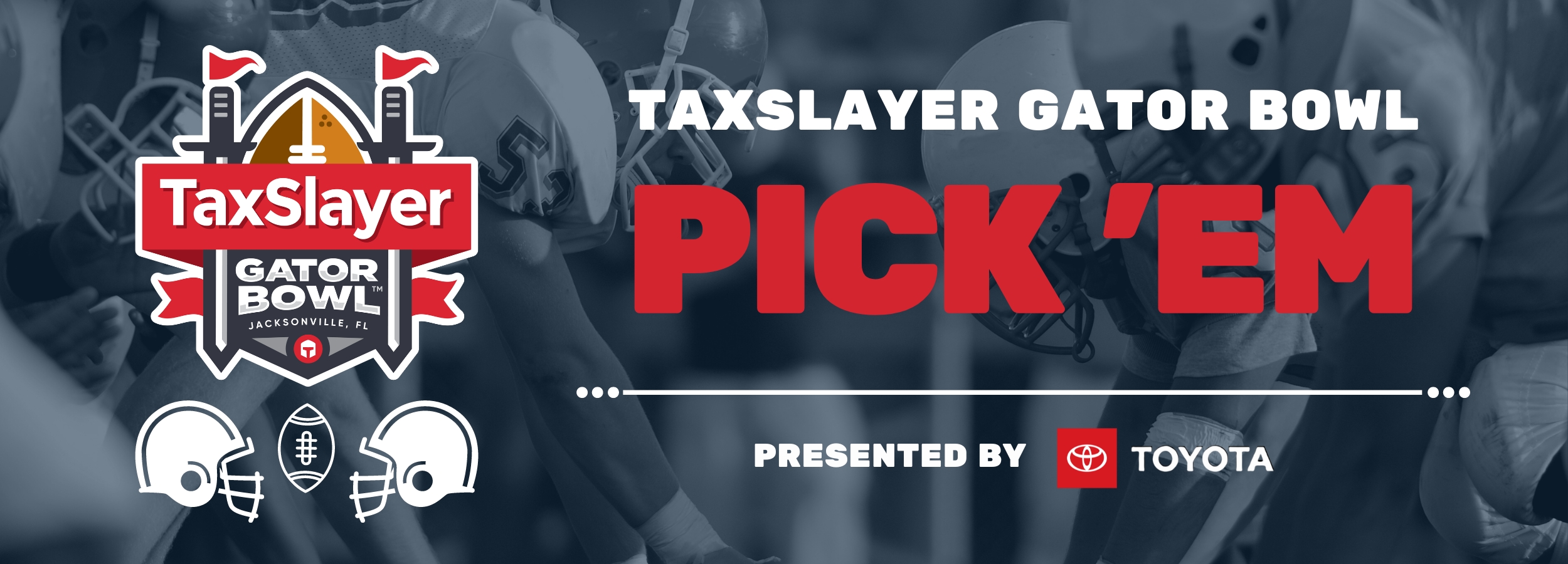 MAKE YOUR WEEK 9 PICKS NOW -- TaxSlayerGatorBowl.com/PickEm